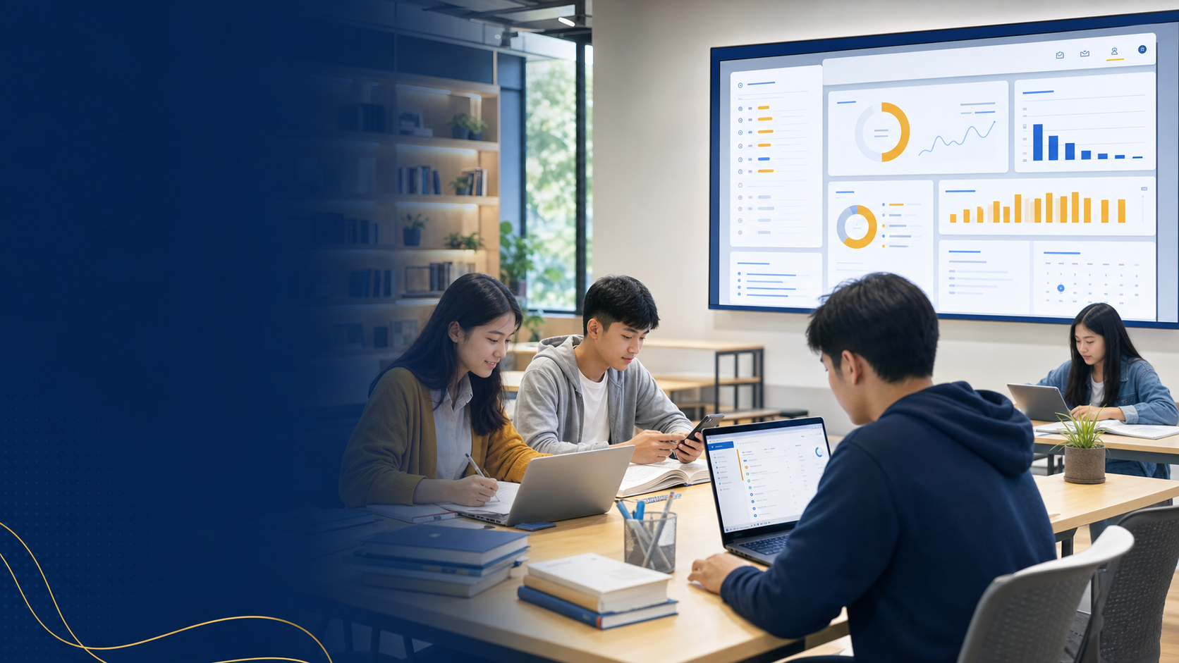 Siswa Indonesia belajar UTBK dengan dashboard analitik tryout